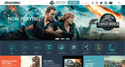 Desktop Screenshot of jurassicworld.com